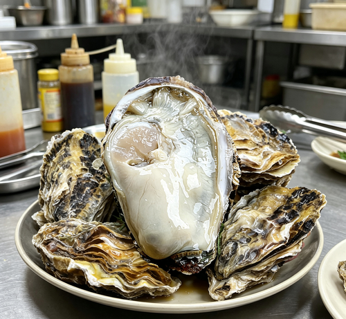 Fresh Oysters on the Half Shell