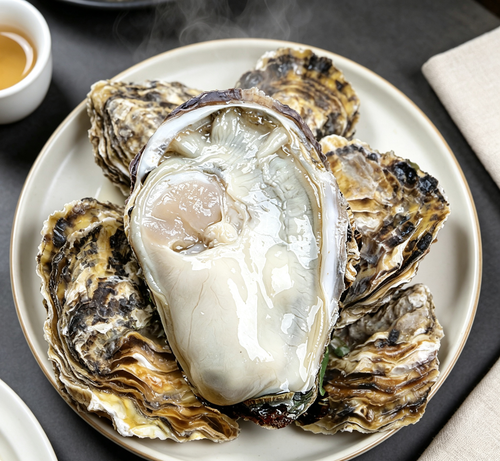 Fresh Oysters on the Half Shell